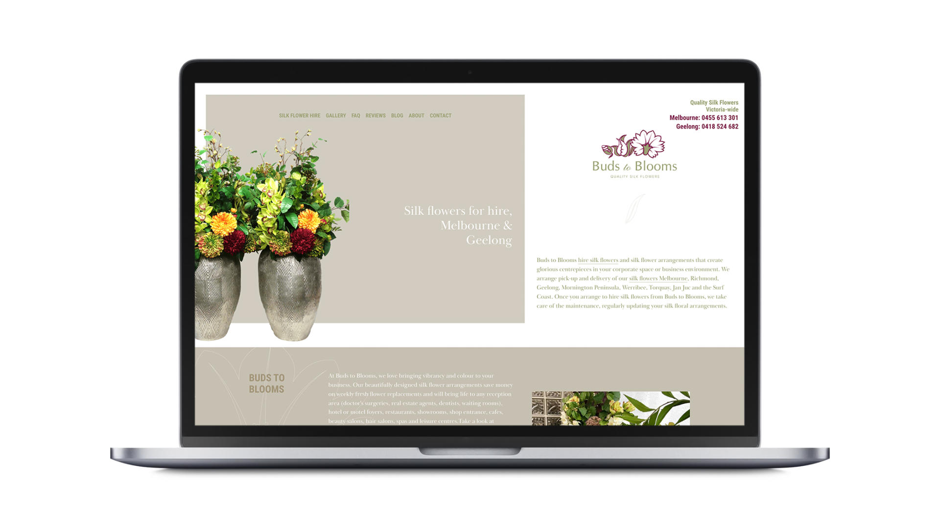 SEO services Geelong - GOOP Digital - Buds to Blooms