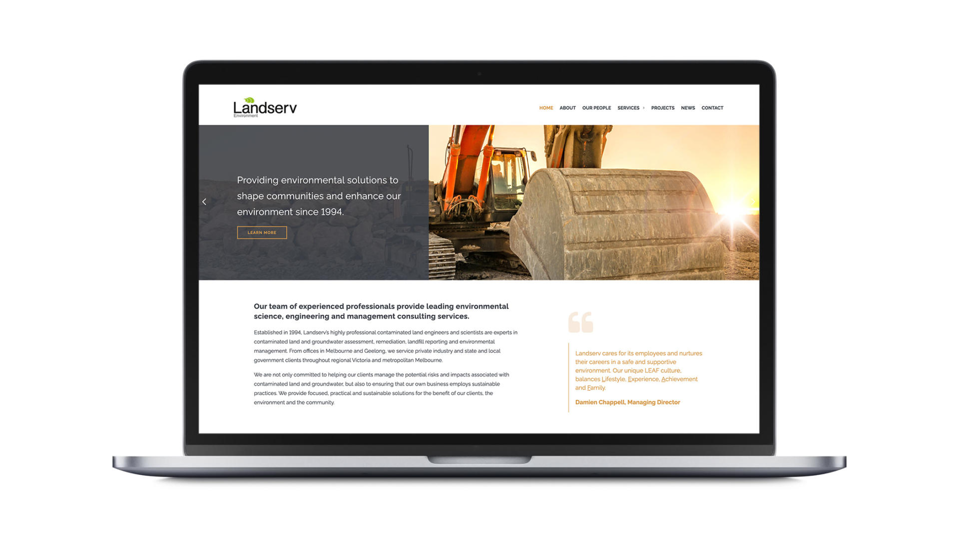 Website developers Geelong - GOOP Digital - Landserv