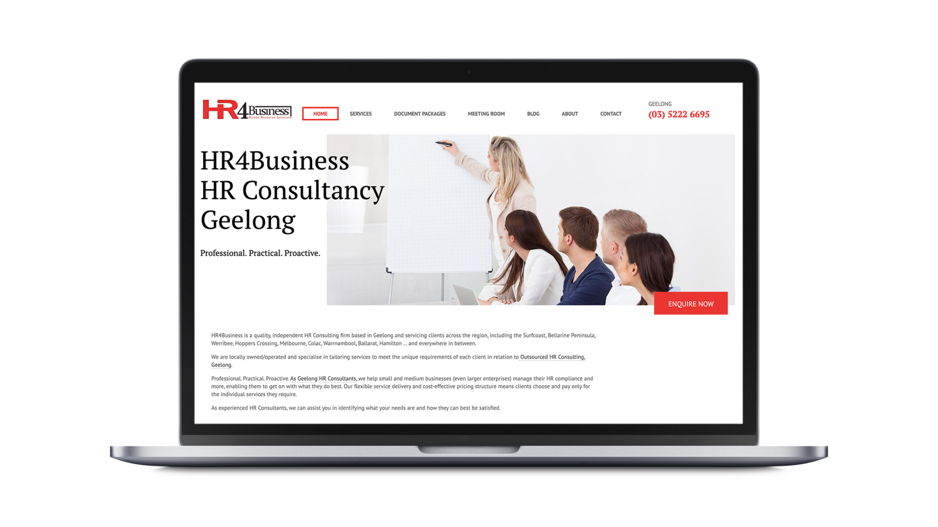 Websites Geelong - GOOP Digital - HR4Business