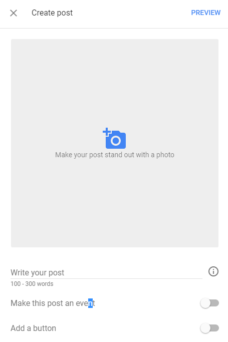 Google Posts Dashboard