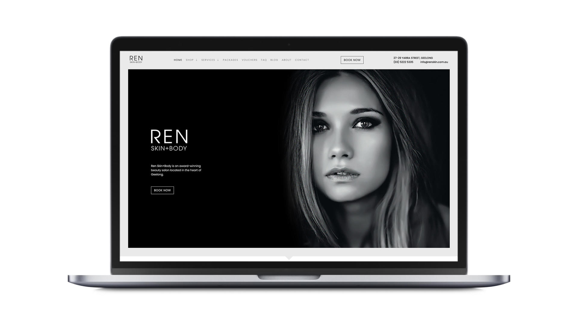 Digital Marketing Geelong - GOOP Digital - Ren Skin