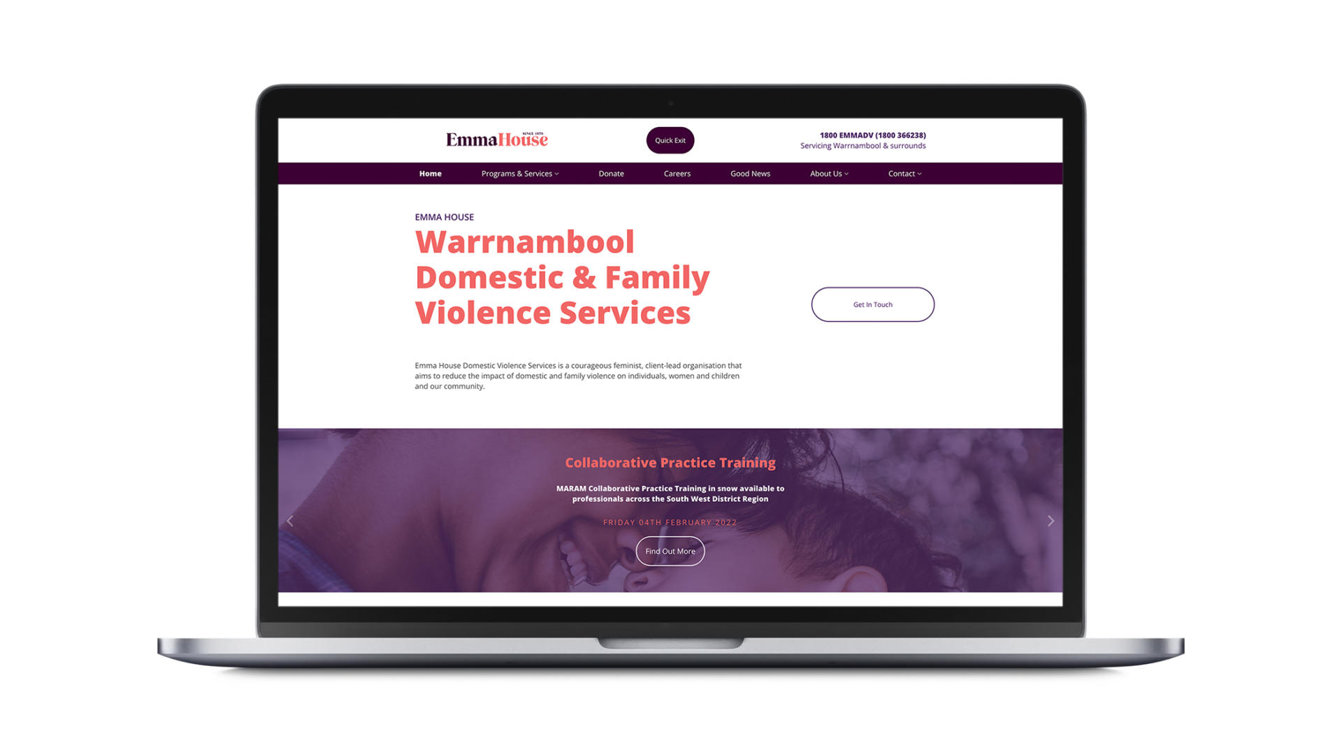 Websites Warnambool - GOOP Digital - Emma House