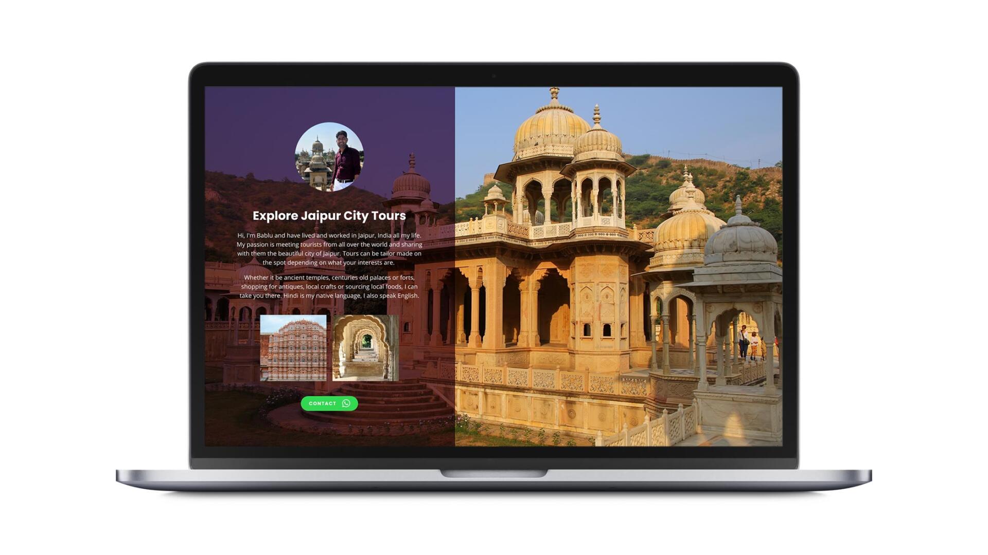 Holding page website designed by Geelong company