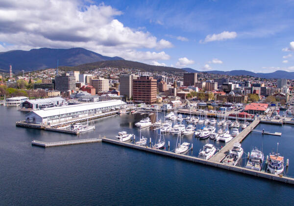 Constitution Dock Hobart where GOOP Digital web developers have an office